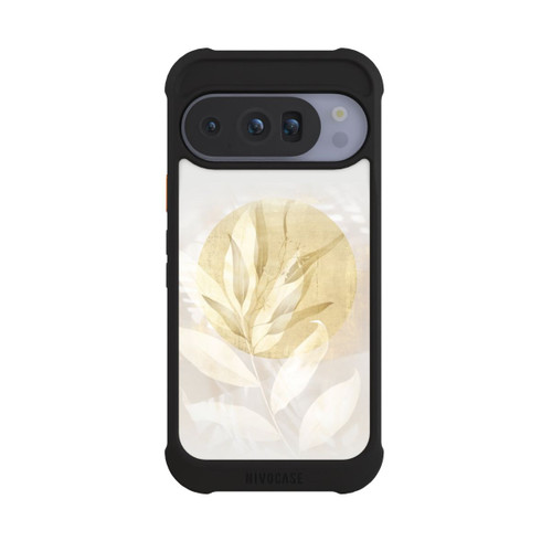 Google Pixel 10 Pro NIVOmax Boho Gold Blumen Kunst