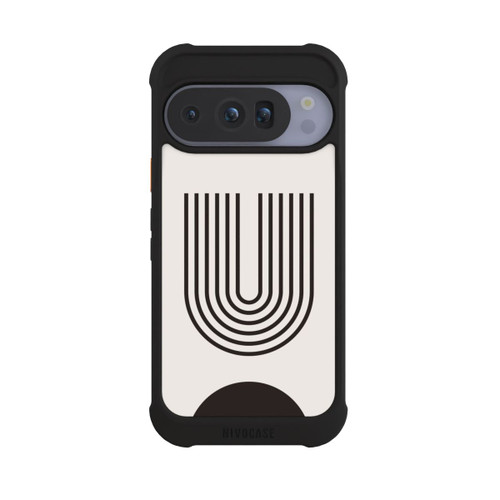 Google Pixel 10 Pro NIVOmax Moderne Kunst Schwarze Linien