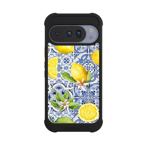 Google Pixel 10 Pro NIVOmax Griechische Zitronen Muster