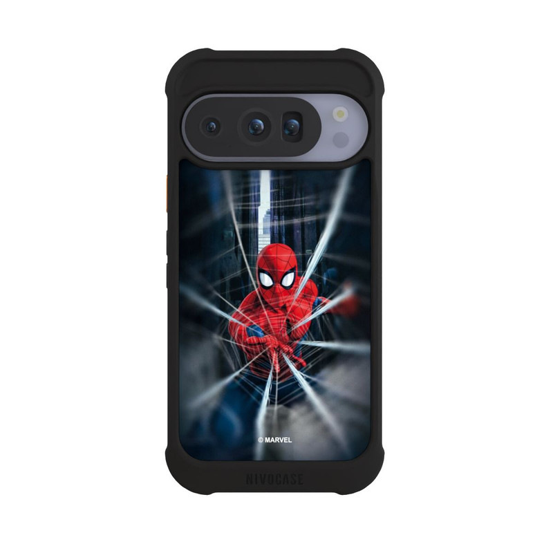 Pixel 10 Pro NIVOmax Spider-Man Webs In Action