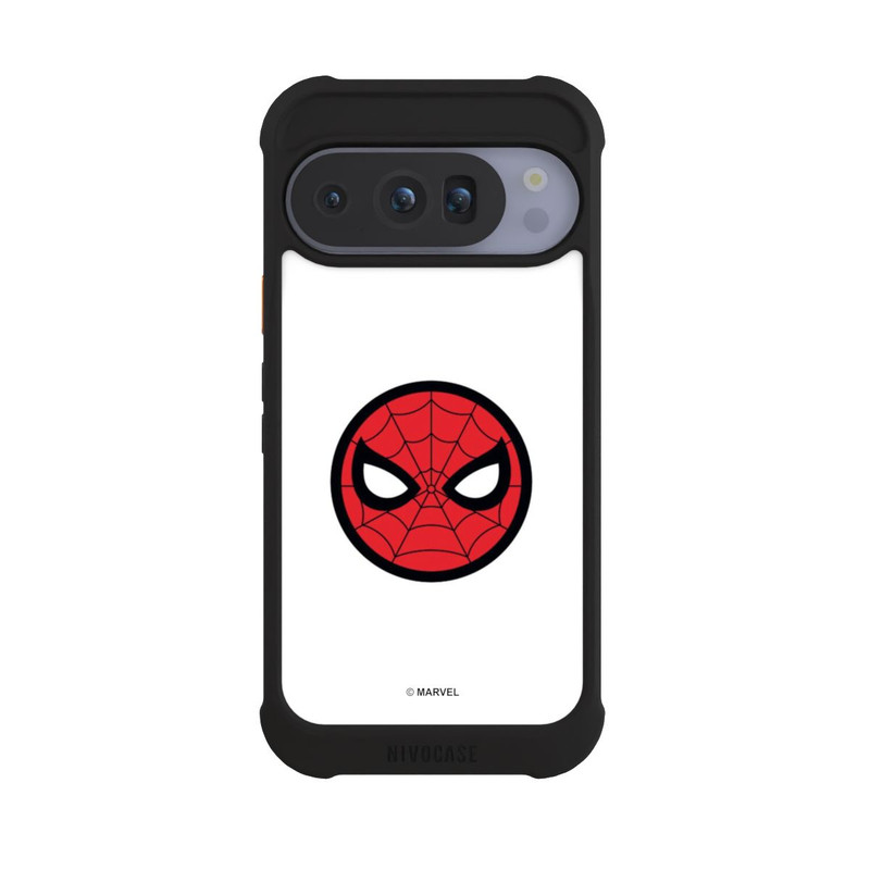 Pixel 10 Pro NIVOmax Spider-Man Badge Head