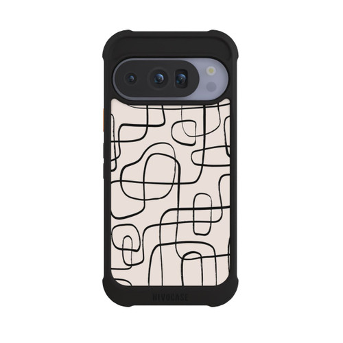 Google Pixel 10 Pro NIVOmax Lignes Fines Pattern