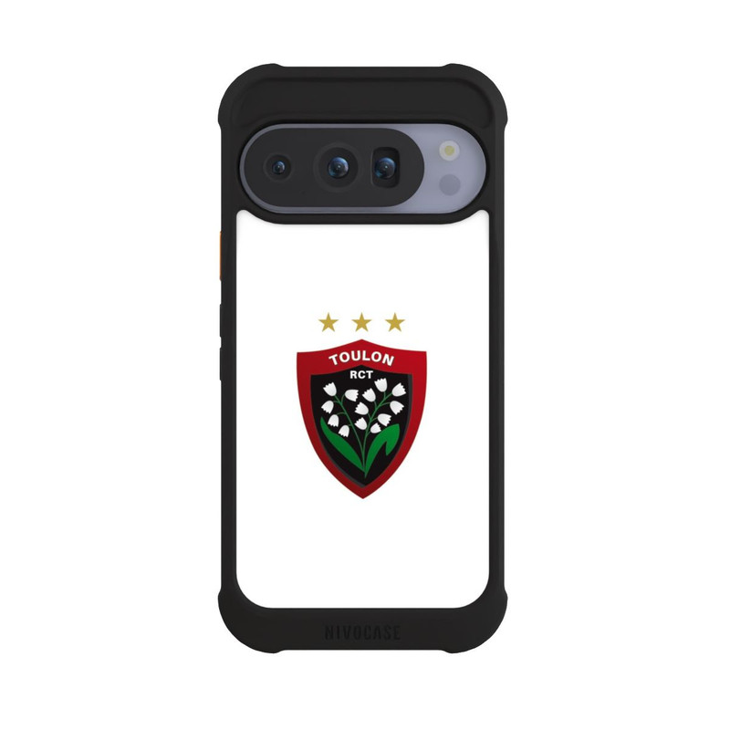 Pixel 10 Pro NIVOmax Logo RC Toulonnais Blanc
