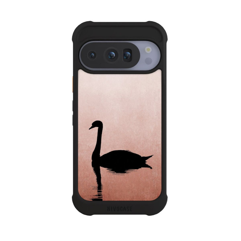 Pixel 10 Pro NIVOmax Der rote Schwan