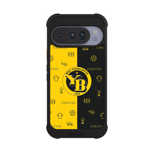 Google Pixel 10 Pro NIVOmax BSC YB Gelb Schwarz Muster