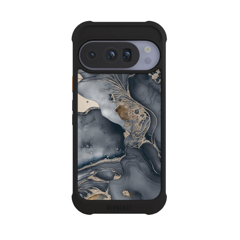 Pixel 10 Pro NIVOmax Alcohol Ink Gold Grey