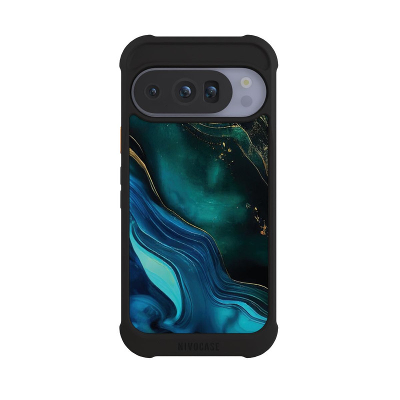 Pixel 10 Pro NIVOmax Encre bleue et dorée
