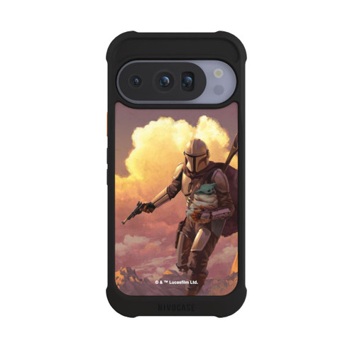 Google Pixel 10 Pro NIVOmax Der Mandalorianer und Grogu Sonnenguntergang Wolken