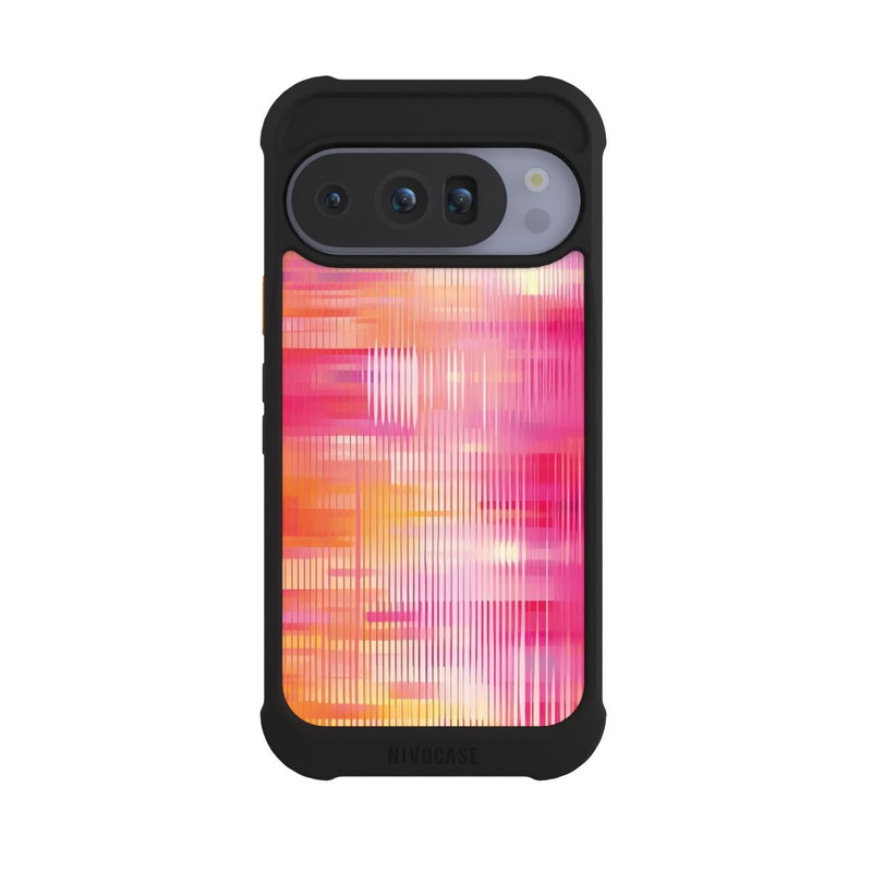 Pixel 10 Pro NIVOmax Glitch Pink Orange