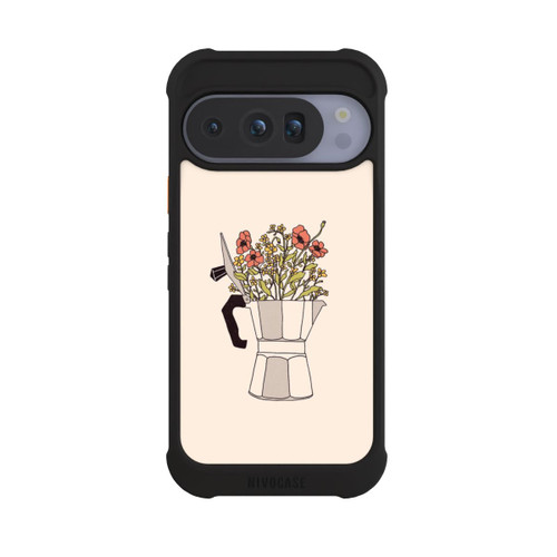 Google Pixel 10 Pro NIVOmax Moka Blumen