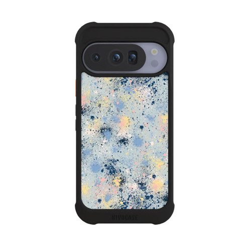 Google Pixel 10 Pro NIVOmax Tintentropfen Staub Textur Blau