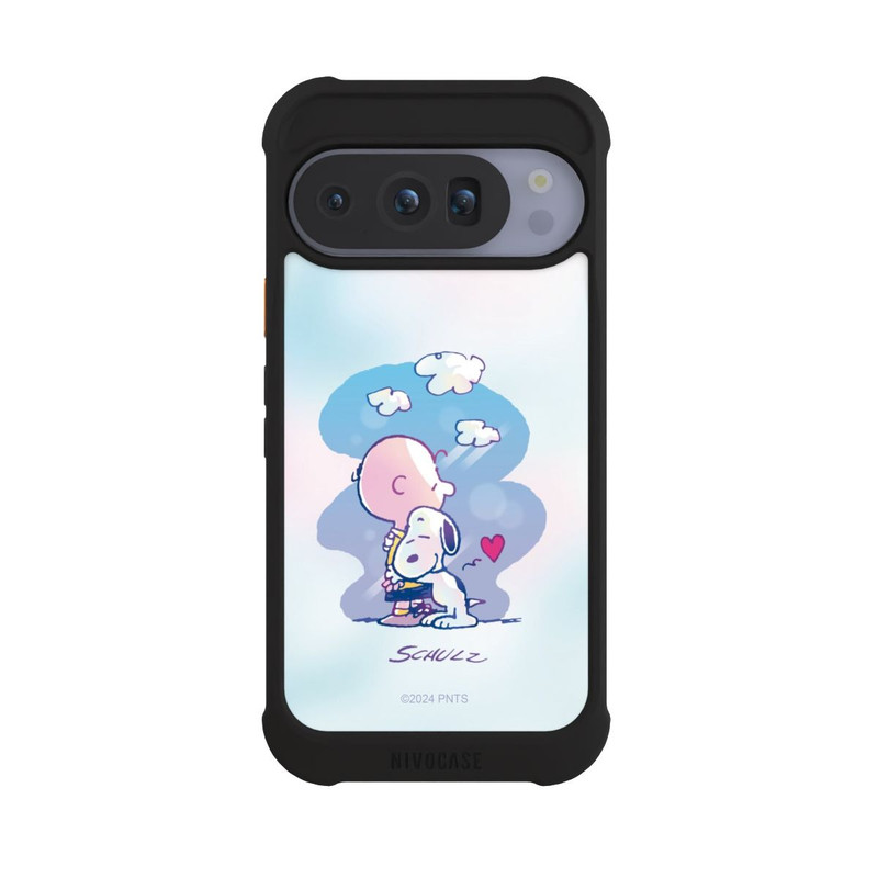 Pixel 10 Pro NIVOmax Snoopy und Charlie Brown