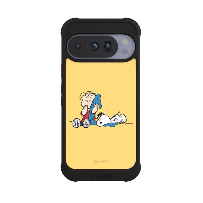 Pixel 10 Pro NIVOmax Snoopy und Linus