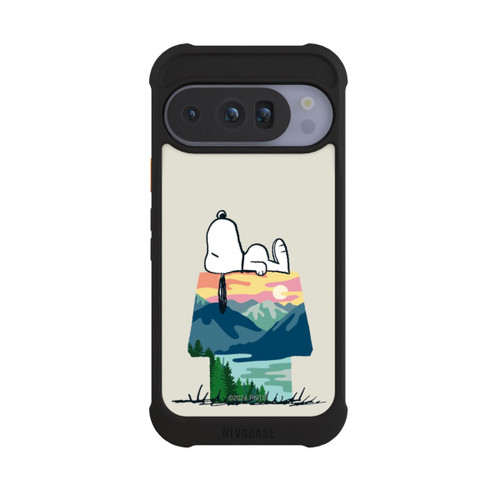 Google Pixel 10 Pro NIVOmax Snoopy Camping Hütte