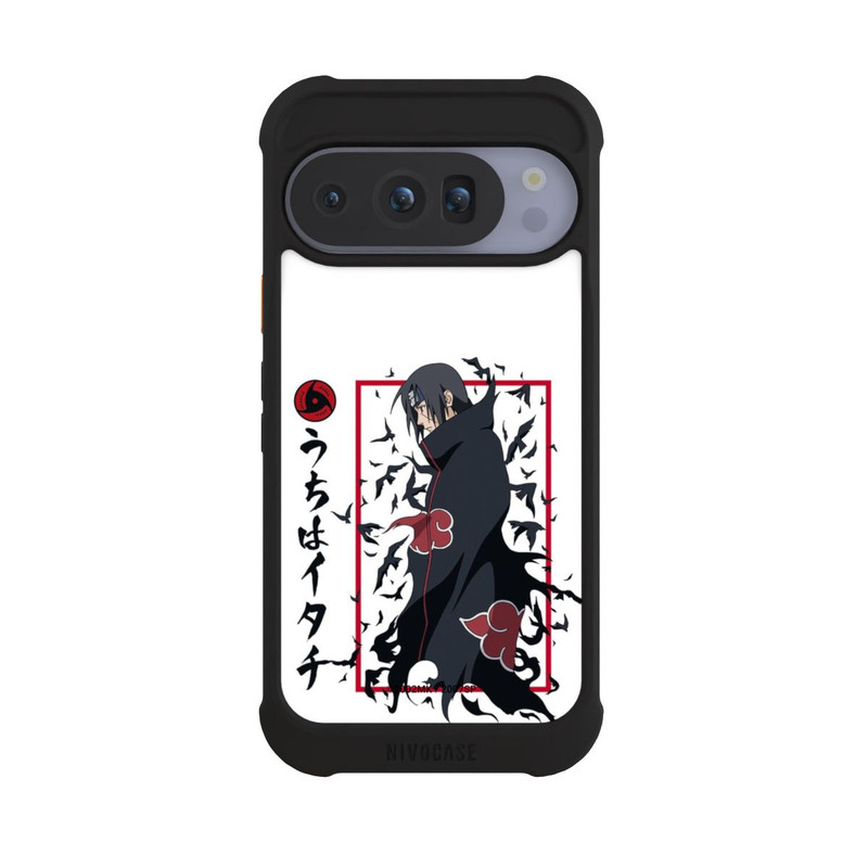 Pixel 10 Pro NIVOmax Itachi Krähen Weiß