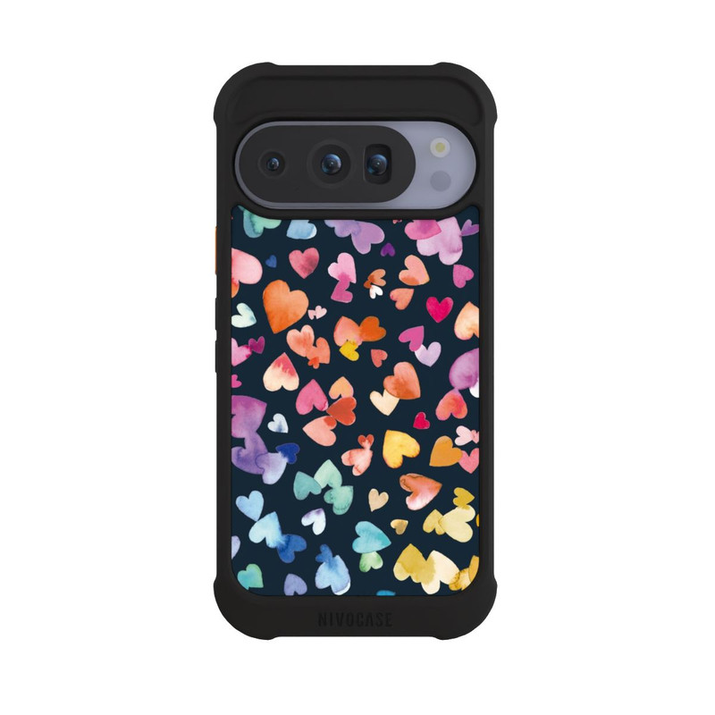 Pixel 10 Pro NIVOmax Coeurs de la Saint-Valentin noirs