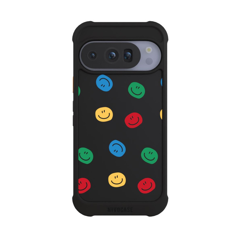 Pixel 10 Pro NIVOmax Smile Pattern Colorful