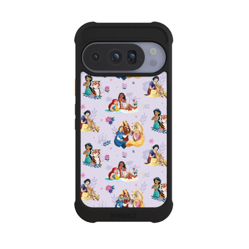 Google Pixel 10 Pro NIVOmax Princess Floral Pattern Purple