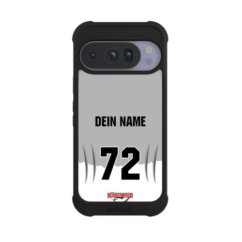 Google Pixel 10 Pro NIVOmax Kölner Haie Trikotmotiv Personalisierbar