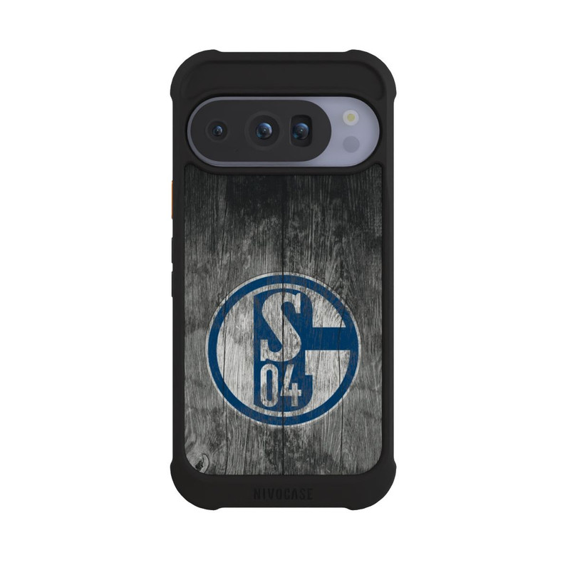 Pixel 10 Pro NIVOmax Schalke 04 Holz Look