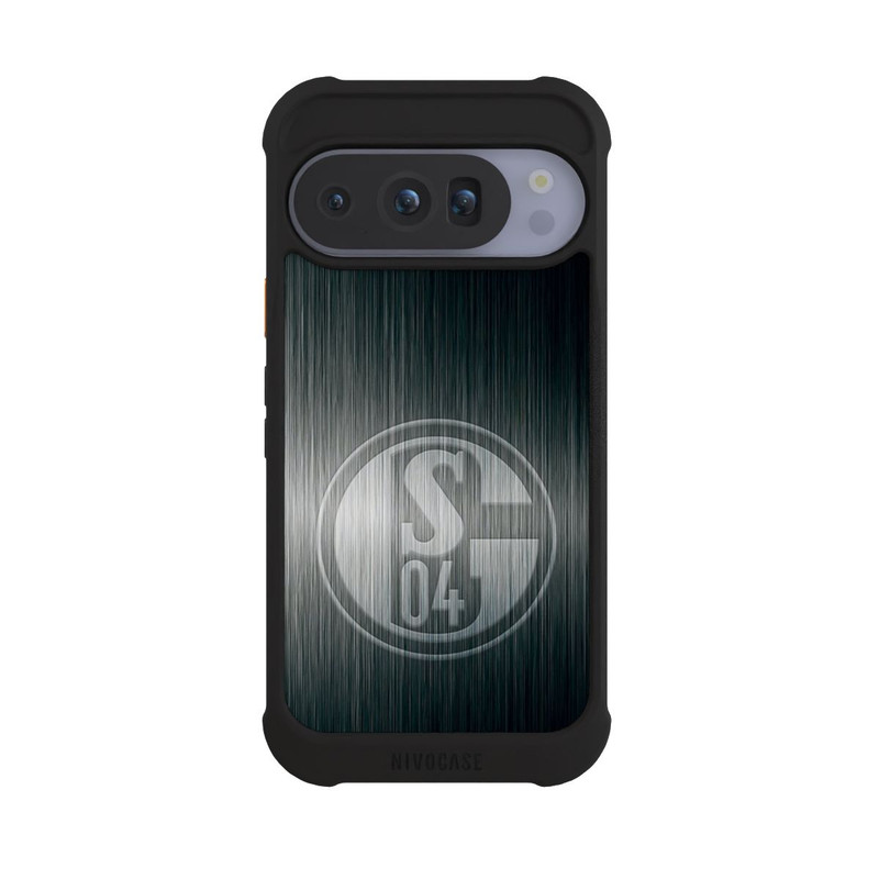 Pixel 10 Pro NIVOmax Schalke 04 Metall Look
