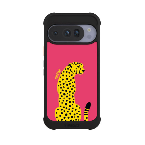Google Pixel 10 Pro NIVOmax Colourful Yellow Cat