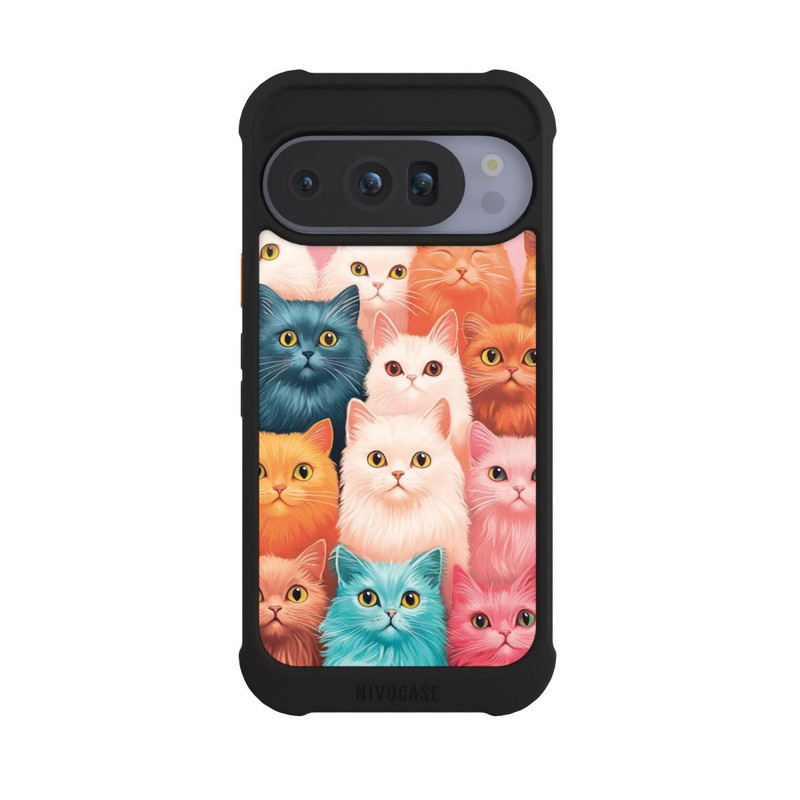 Pixel 10 Pro NIVOmax Cats Looking
