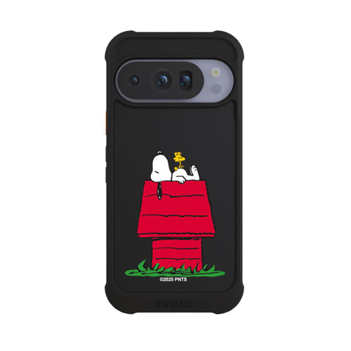 Google Pixel 10 Pro NIVOmax Snoopy and Woodstock Classic transparent
