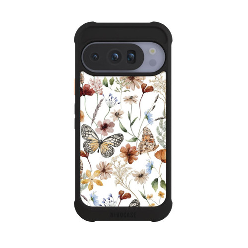 Google Pixel 10 Pro NIVOmax Wildflowers and Butterflies Pattern