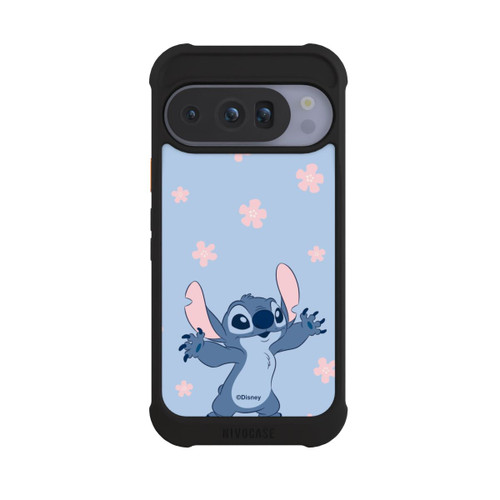 Google Pixel 10 Pro NIVOmax Stitch Pastel Flowers Blue