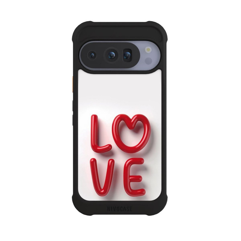 Pixel 10 Pro NIVOmax Love Statement Red with AI