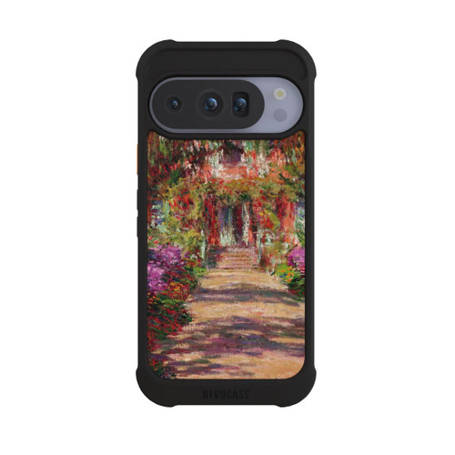 Google Pixel 10 Pro NIVOmax Eine Allee in Monets Garten in Giverny by Claude Monet
