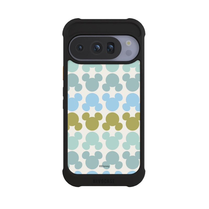 Pixel 10 Pro NIVOmax Disney Mickey Icon Pattern Green and Blue