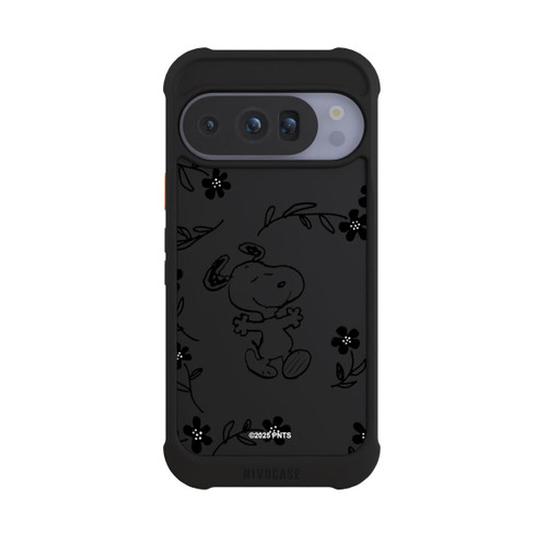 Google Pixel 10 Pro NIVOmax Snoopy und Flowers Transparent