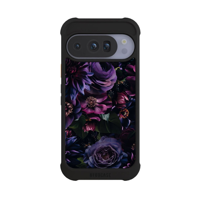 Pixel 10 Pro NIVOmax Dunkle Lila Blüten 