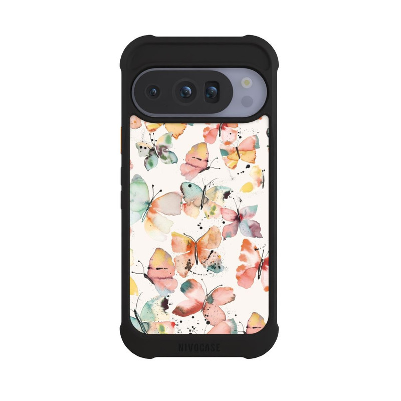 Pixel 10 Pro NIVOmax Butterflies Watercolor Pattern