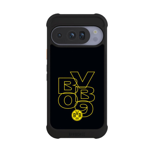 Google Pixel 10 Pro NIVOmax BVB09 Gelb Schwarz