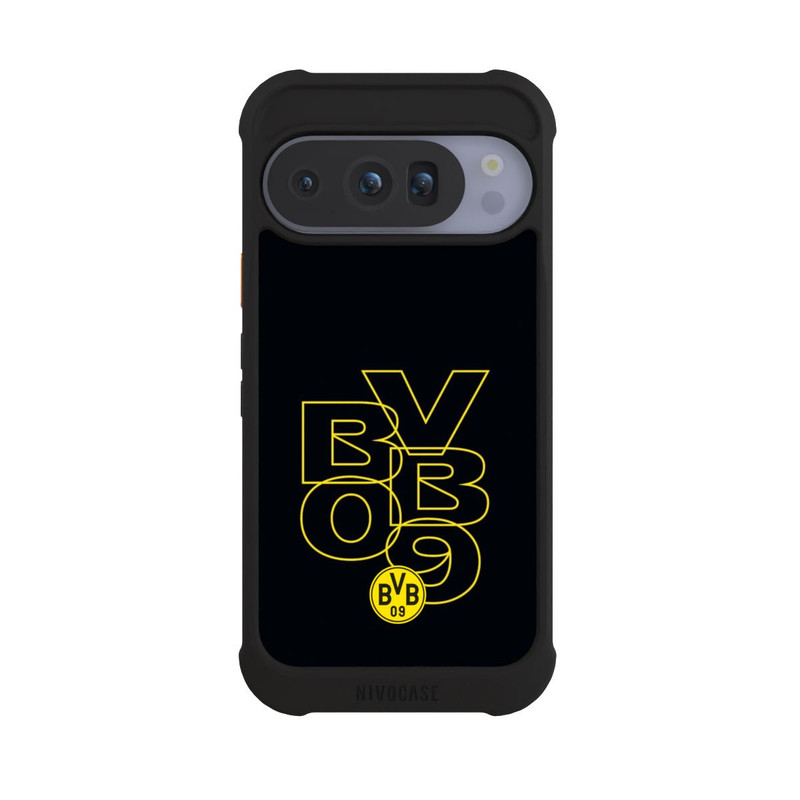 Pixel 10 Pro NIVOmax BVB09 Gelb Schwarz