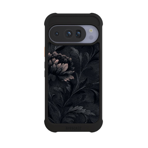 Google Pixel 10 Pro NIVOmax Dunkles Blumenmuster Vintage