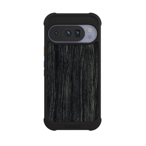 Google Pixel 10 Pro NIVOmax Dunkle Holzstruktur