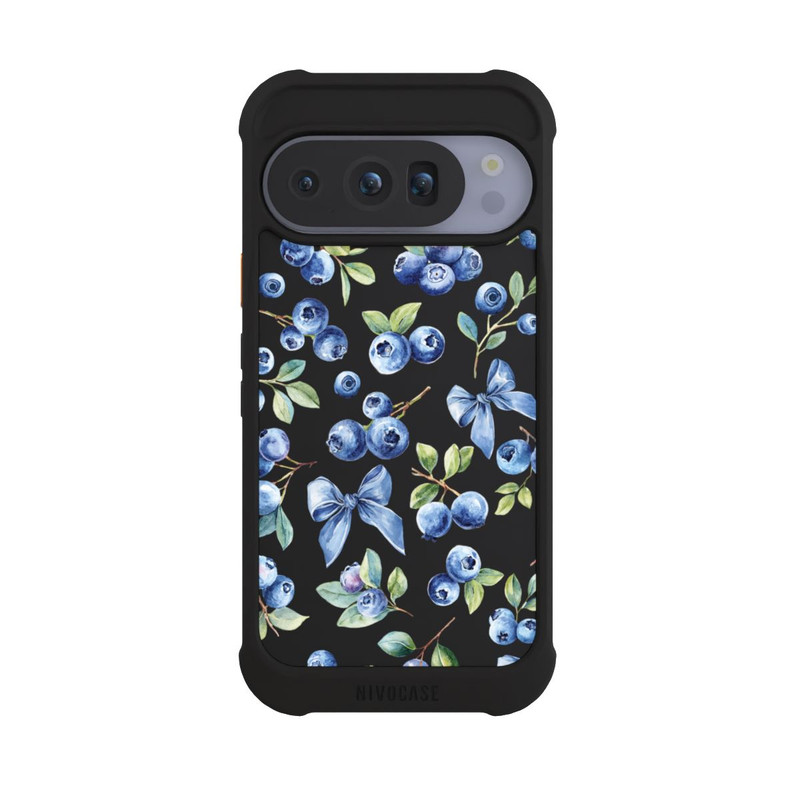 Pixel 10 Pro NIVOmax Blaubeere Schleifen Transparent mit KI