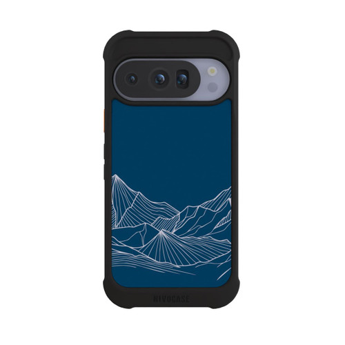 Google Pixel 10 Pro NIVOmax Courbes de niveau de Blue Mountain