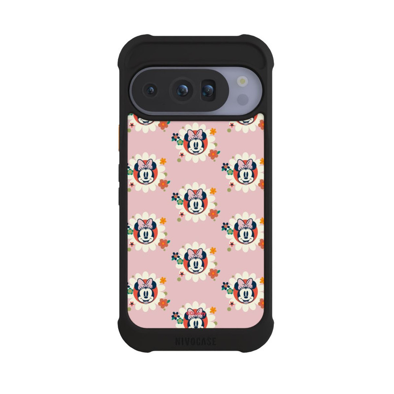 Pixel 10 Pro NIVOmax Minnie's Magic Flowers Retro Pattern