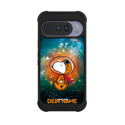 Google Pixel 10 Pro NIVOmax Snoopy Voyageur de l'espace Personnalisable