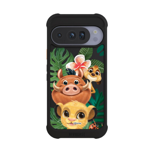 Google Pixel 10 Pro NIVOmax Lion King Jungle Friends Transparent