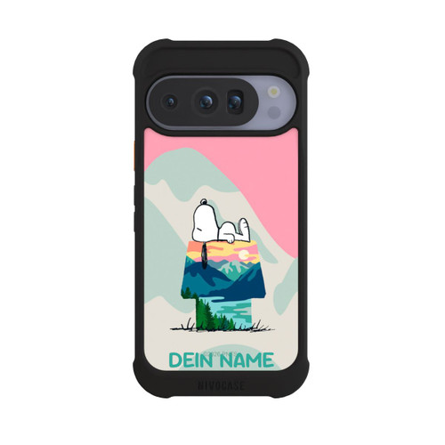 Google Pixel 10 Pro NIVOmax Snoopy Outdoor Personnalisable