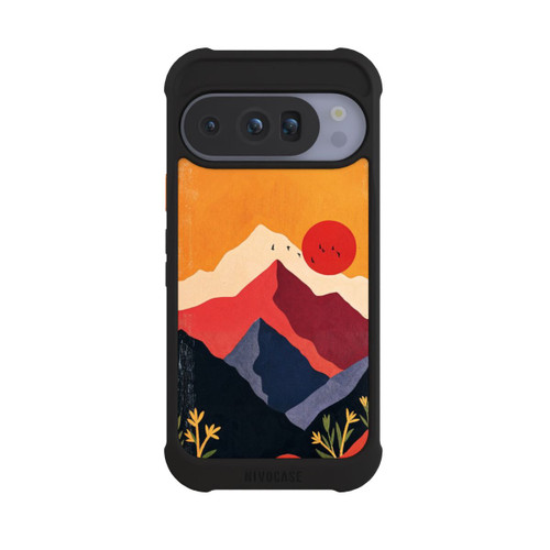 Google Pixel 10 Pro NIVOmax Les Alpes En Rouge