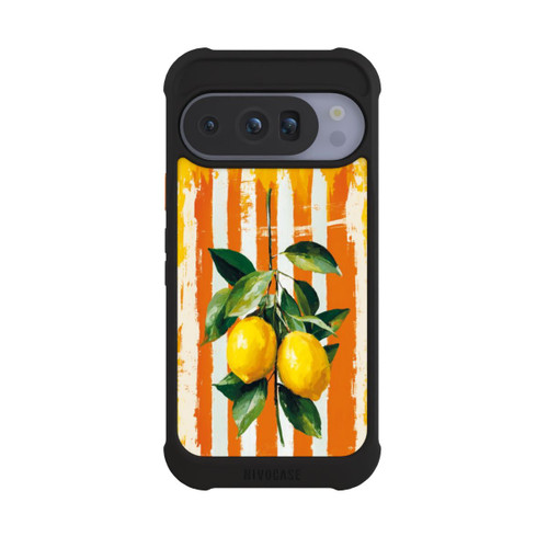 Google Pixel 10 Pro NIVOmax Summer Lemons on Stripes with AI