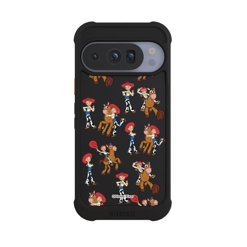 Pixel 10 Pro NIVOmax Toy Story 5 Jessie Cowboy Pattern Transparent