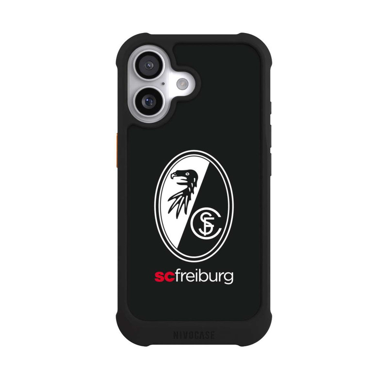 iPhone 17 NIVOmax SC Freiburg Wappen Schwarz